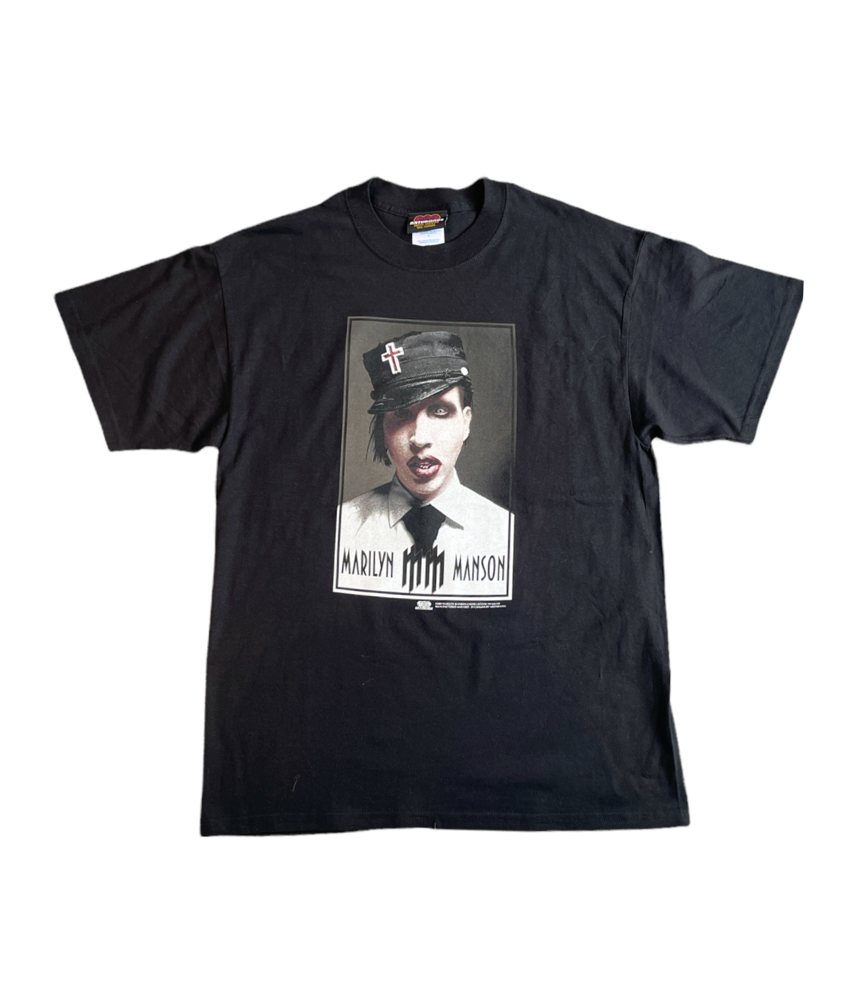 VINTAGE DEAD STOCK 00s ROCK BAND T-shirt -Marilyn Manson-