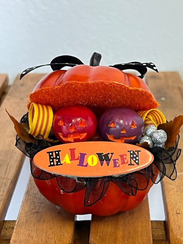 ハロウィン雑貨　パンプキンデコ