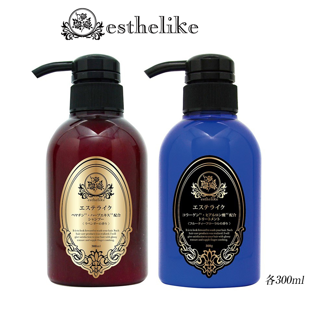 プレミアムリペア シャンプー＆トリートメント エステライク ESTHELIKE