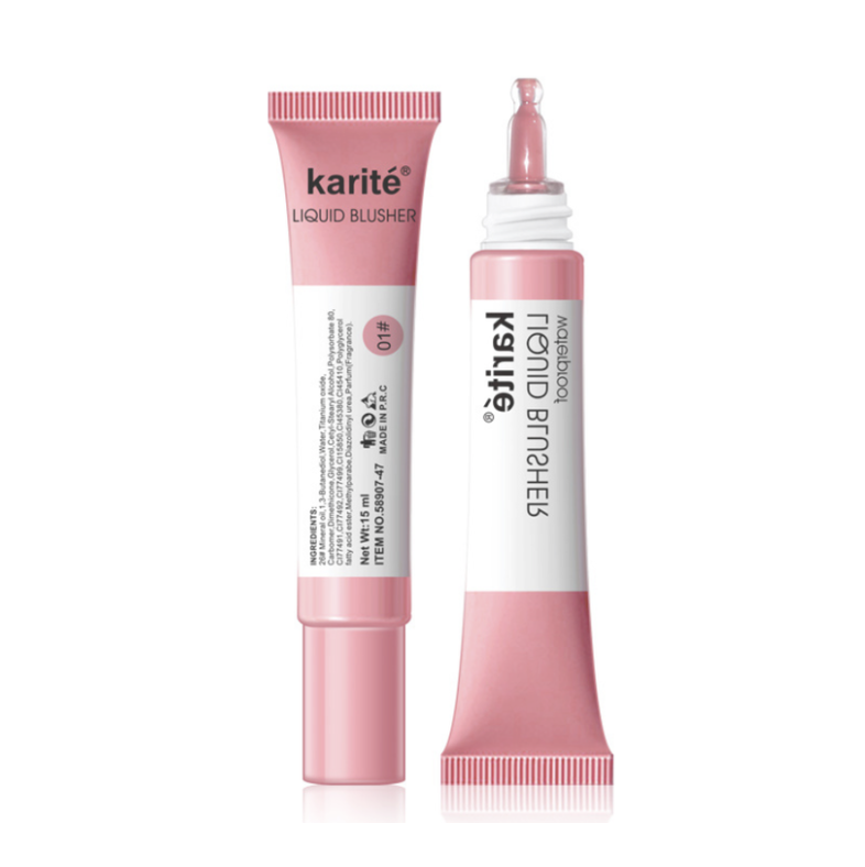 可愛いピンクチーク