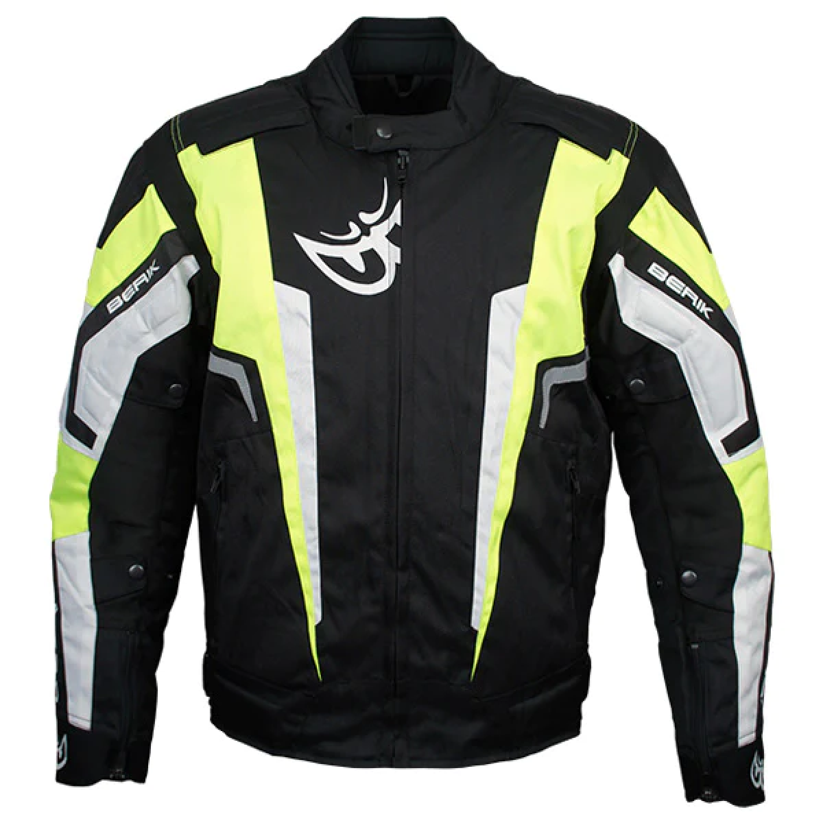 NJ-212204-BK YELLOW BERIK NYLONJACKET