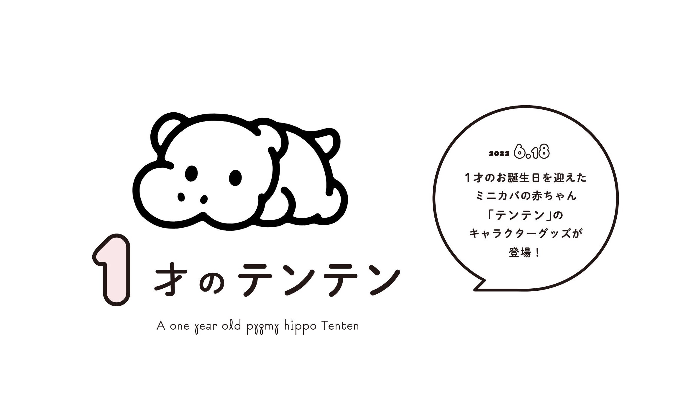 1才のテンテン
