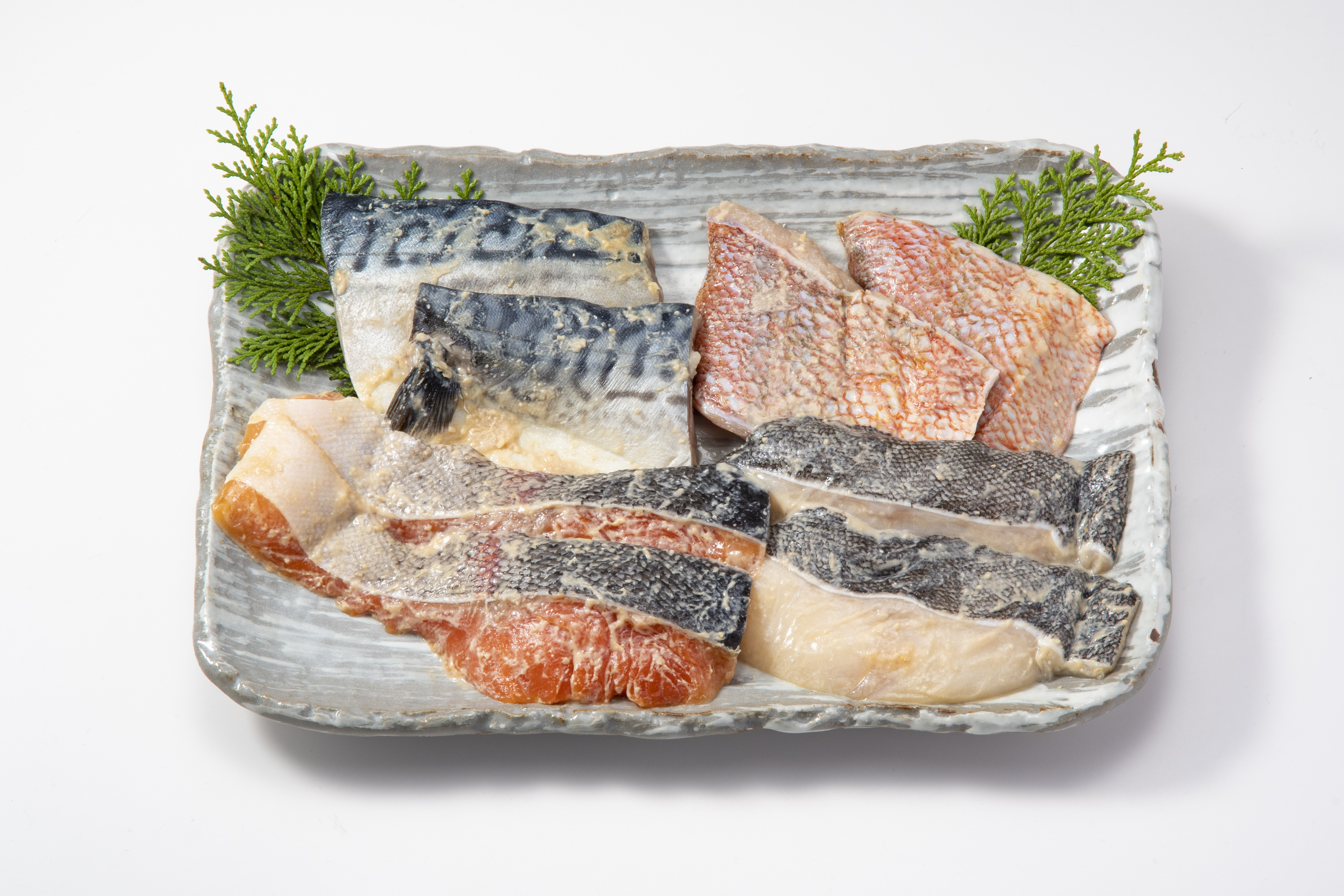 味噌粕漬セット【４種／さば・赤魚・鮭・銀だら】 | 海からの恵み 能登