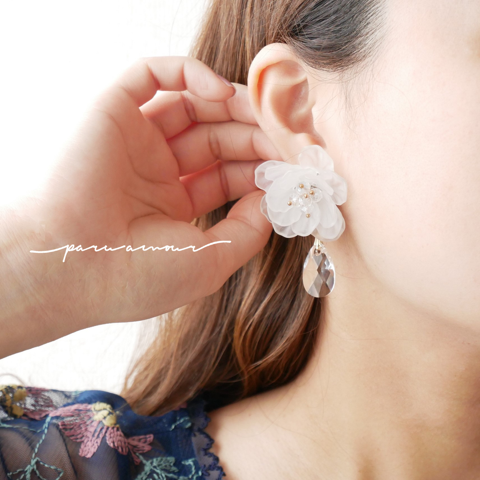48 割引イエロー系 訳ありセール 格安 No 38 萌えかっこいい ハンドメイド ピアス ピアス アクセサリー 女性 用 イエロー系 thaar Net