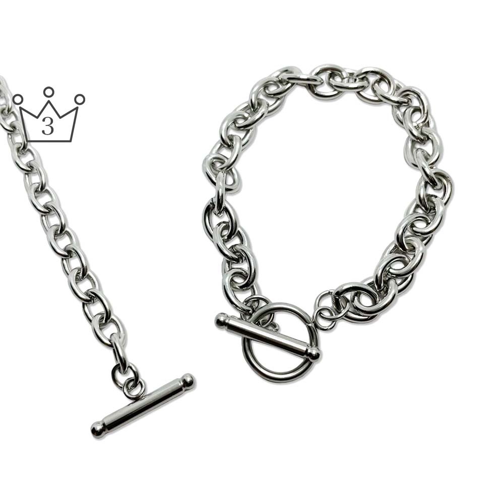 Simple Ring Chain Bracelet