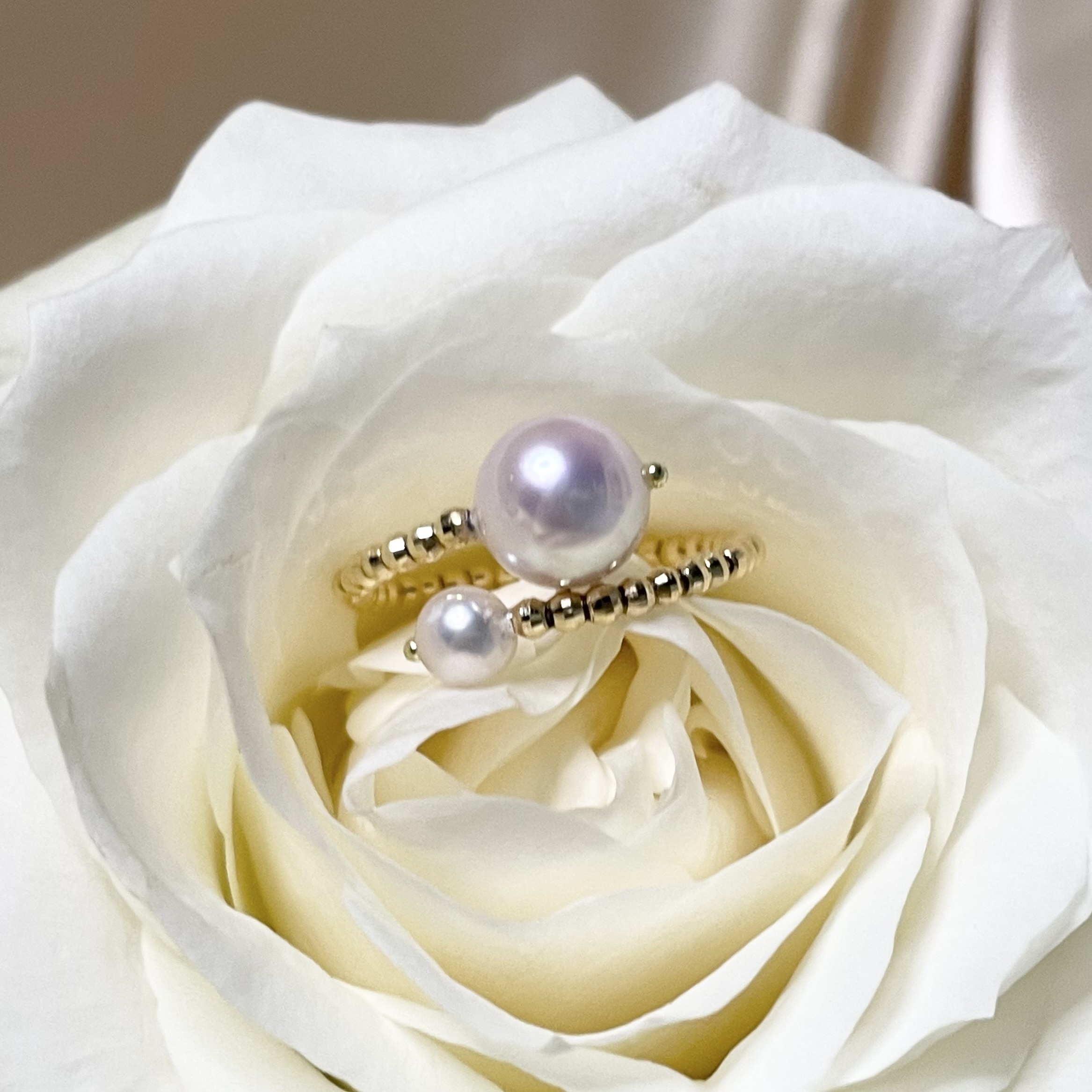 NONOCO Comet Pearl Ring-YG