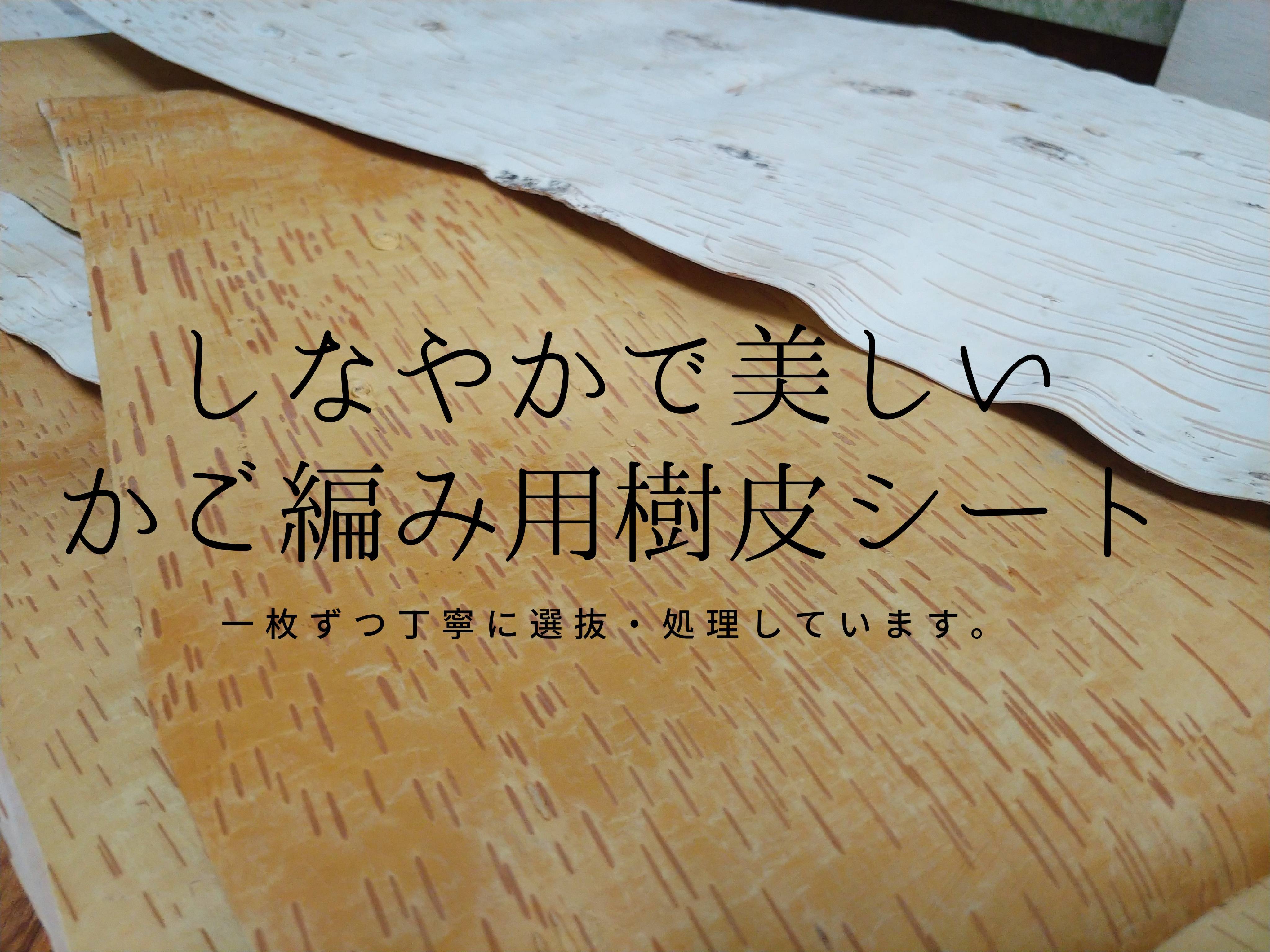 Shizenka｜白樺樹皮と枝・丸太の通販