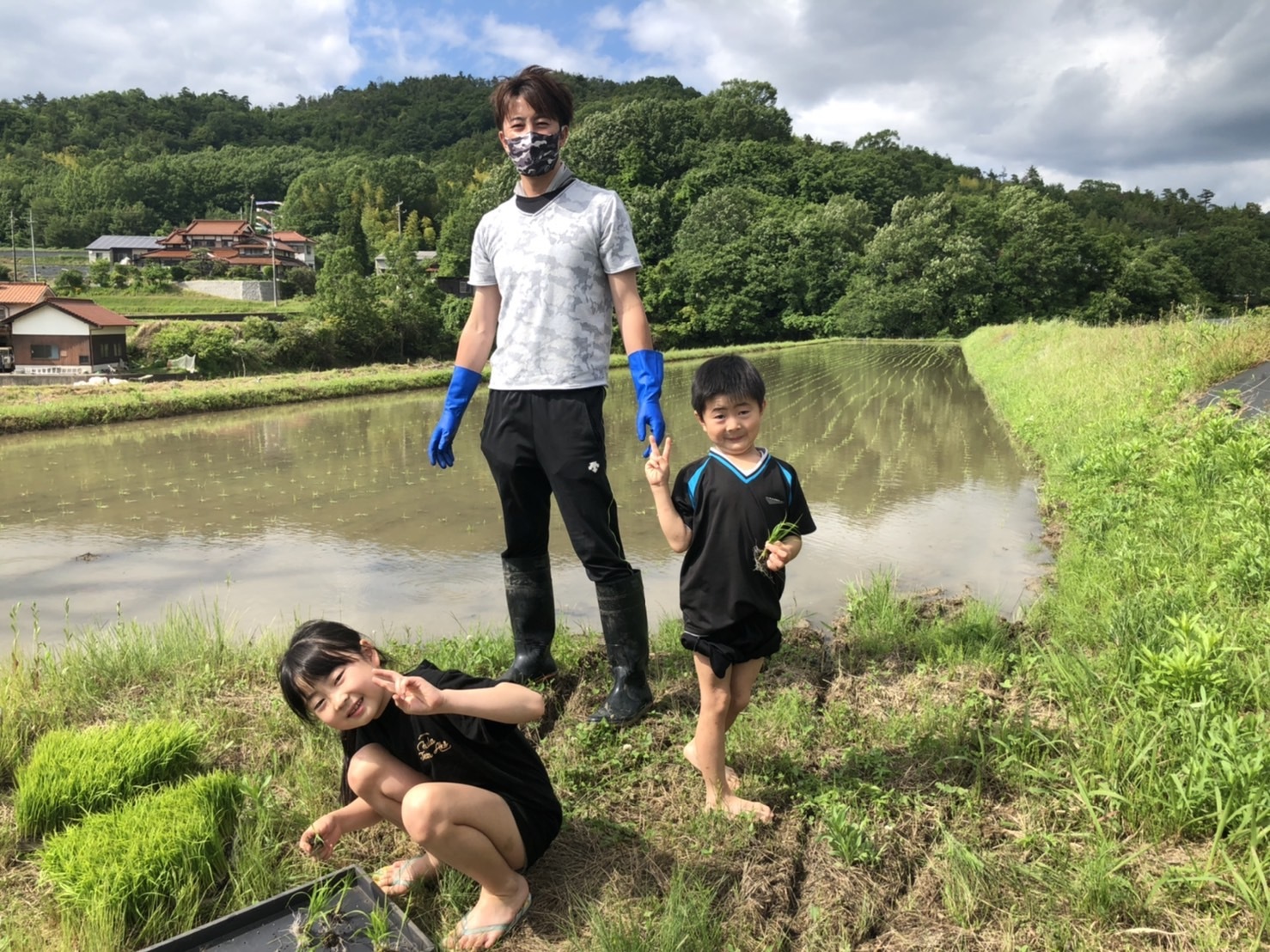 自分自身が農業をすることで、<br>
地域の繋ぎ手に。