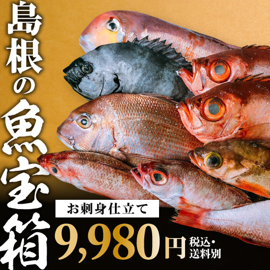 島根県松江産 田中の目利き 神鮮魚宝箱9 980円セット お刺身仕立て 現魚3 5 分 正味1 2 分 シジミ 出雲乃國 神鮮魚 島根fラボ Produced By Sol Japan