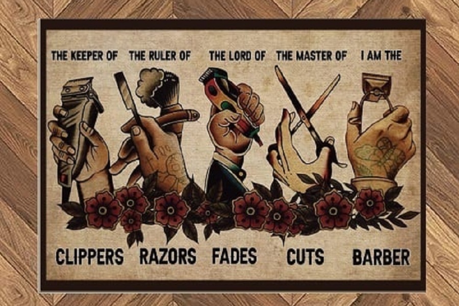 BARBICIDE 消毒 barber バーバー 床屋 美容室 ヴィンテージ