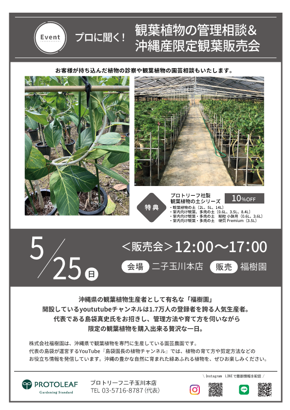 【二子玉川本店】５月のイベント情報#2