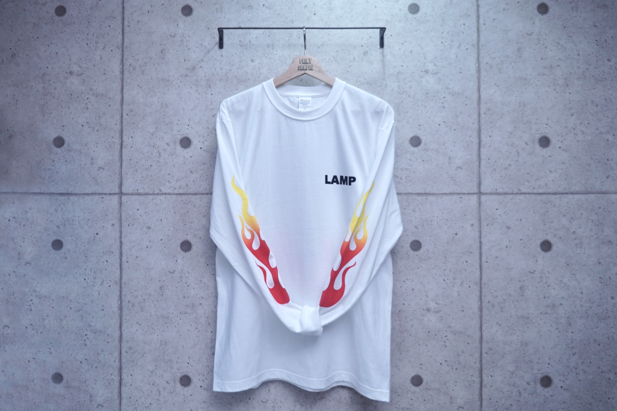 シルクスクリーンでグラデーションのSAMPLE