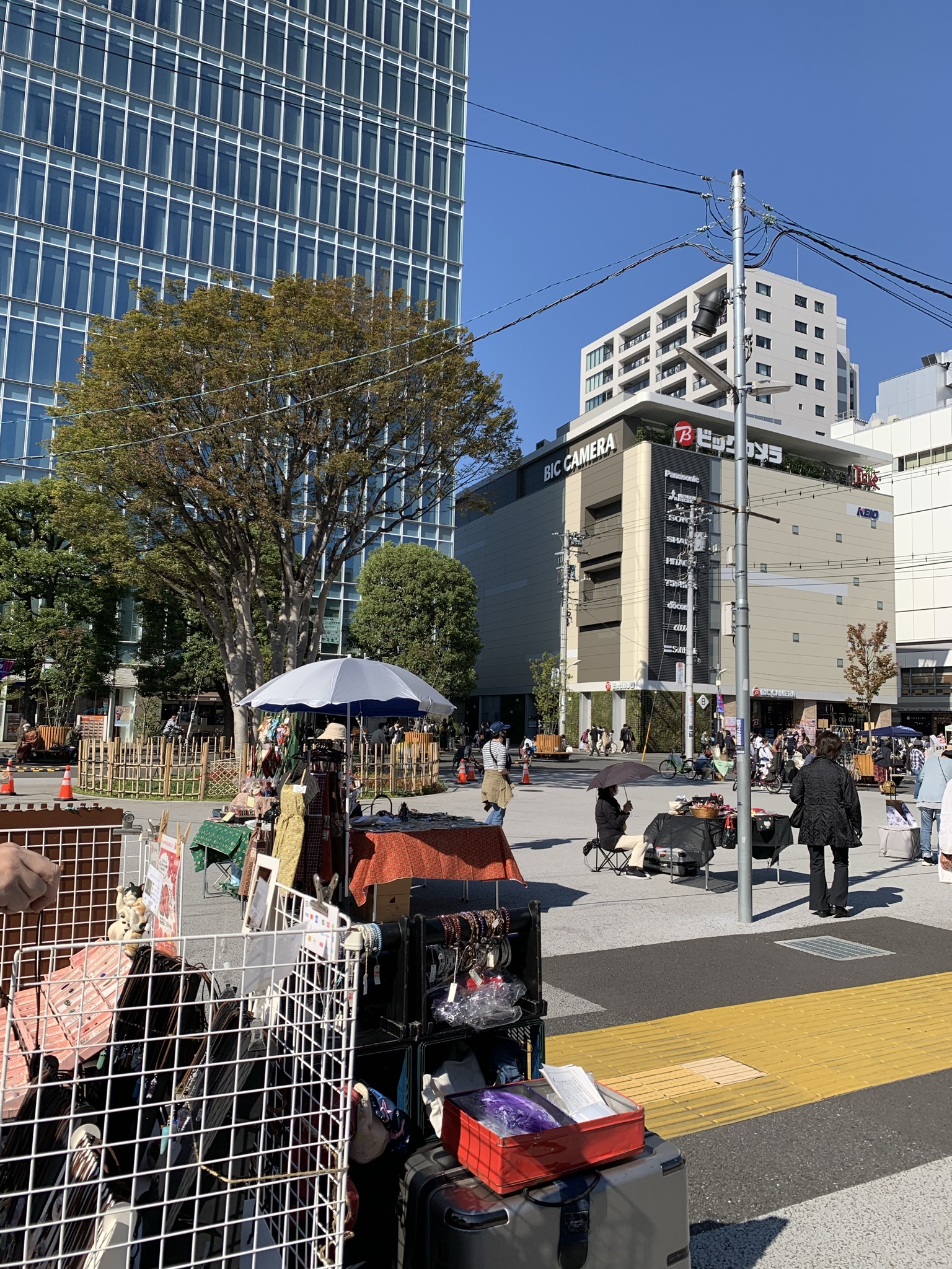 調布駅前、トレインチ自由が丘ありがとうございました