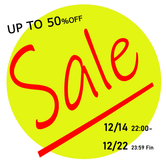 本日22時よりSALEスタート