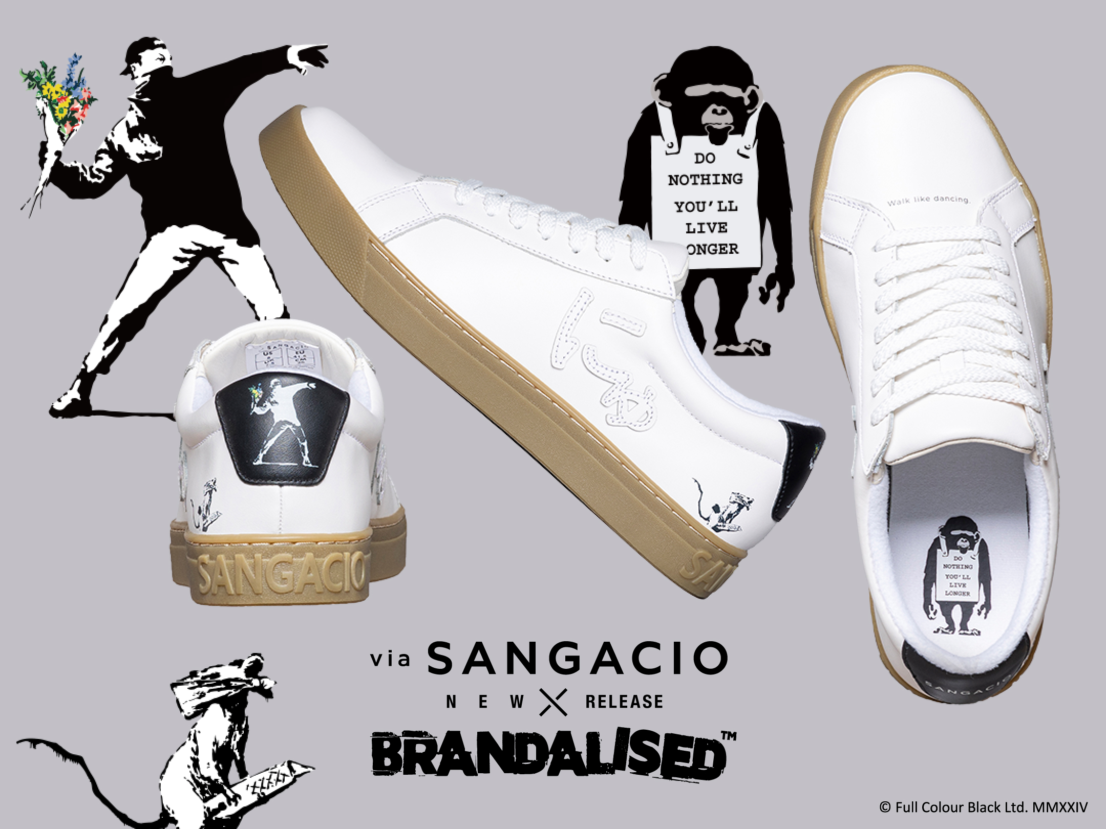 バンクシー(Banksy)グラフィティフォト“BRANDALISED”限定496足