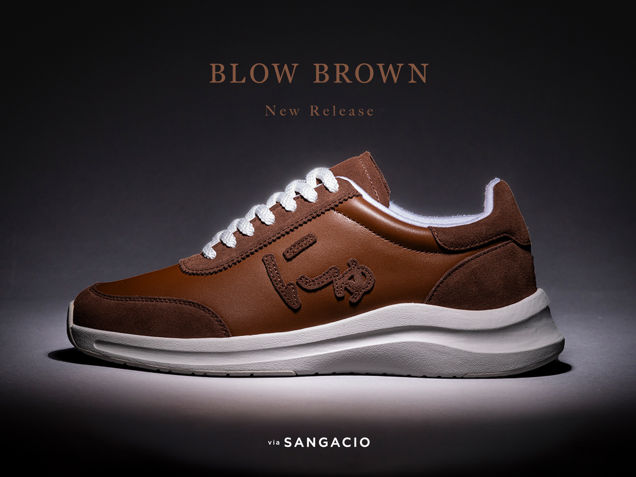 にゅ®BLOW『BROWN』 限定600足