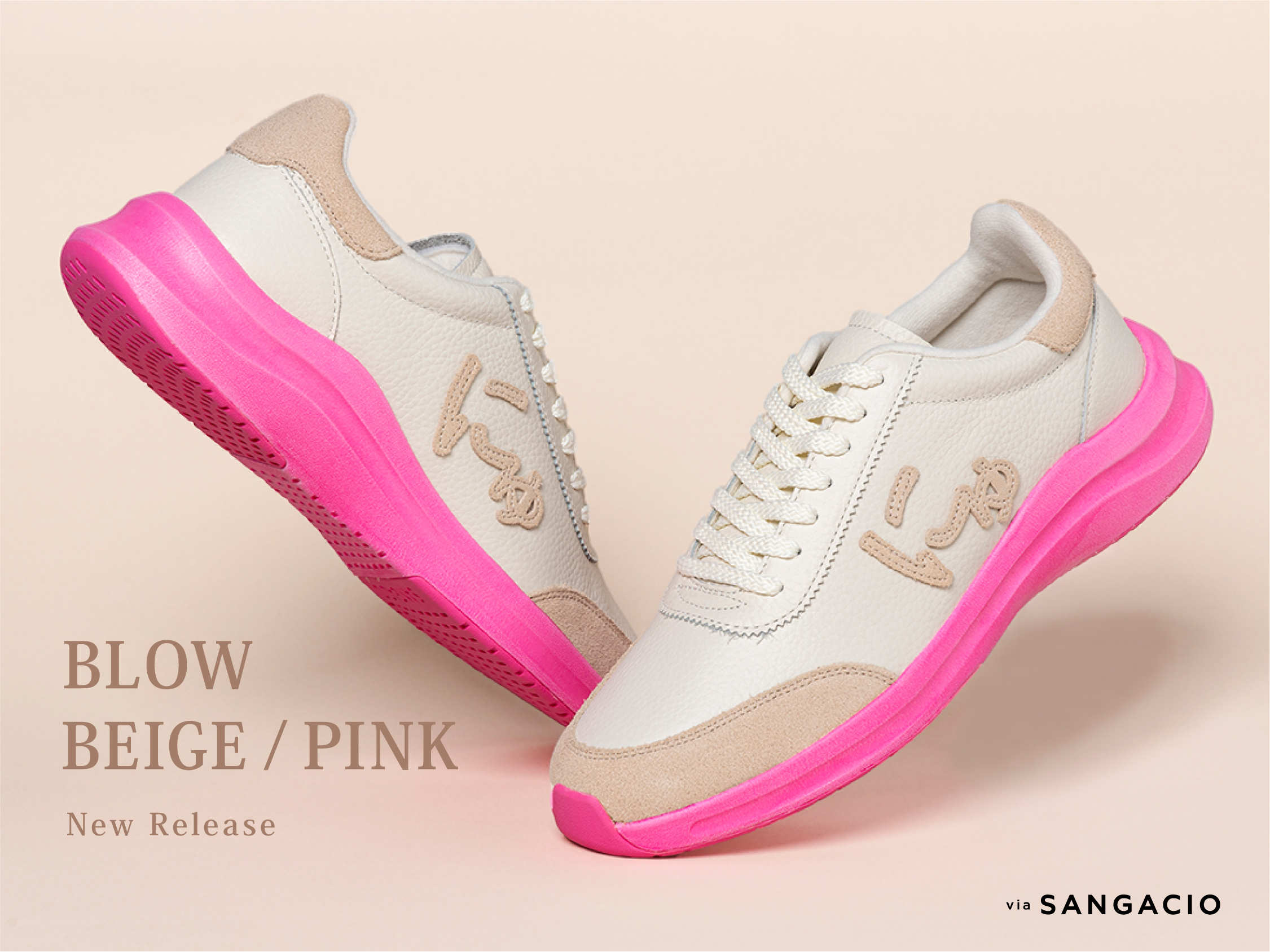 80年代シティポップをイメージした『BEIGE×PINK』が完成