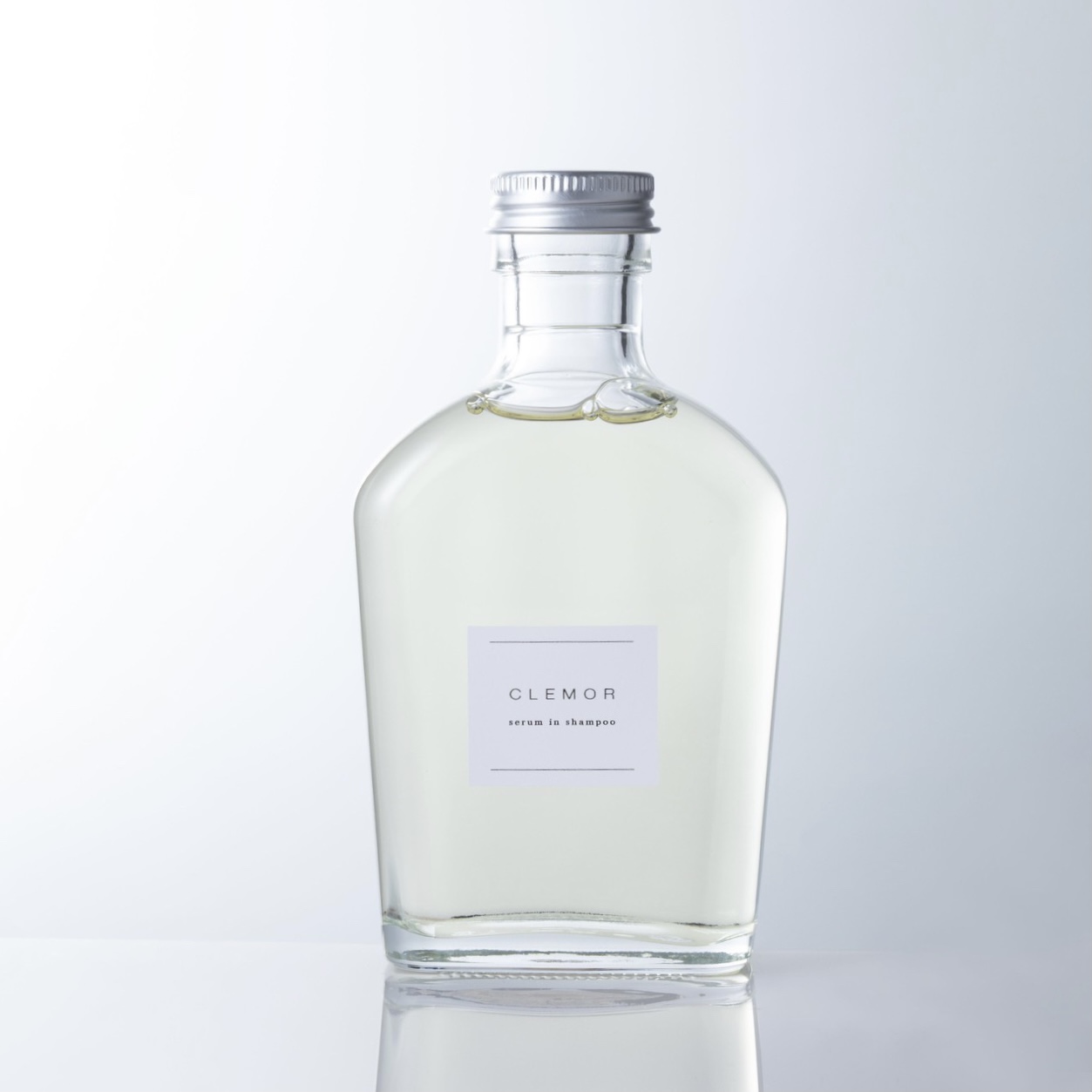【CLEMOR クレモル】美容液配合オールインワンシャンプー　髪質改善セット　ガラス瓶のシャンプー