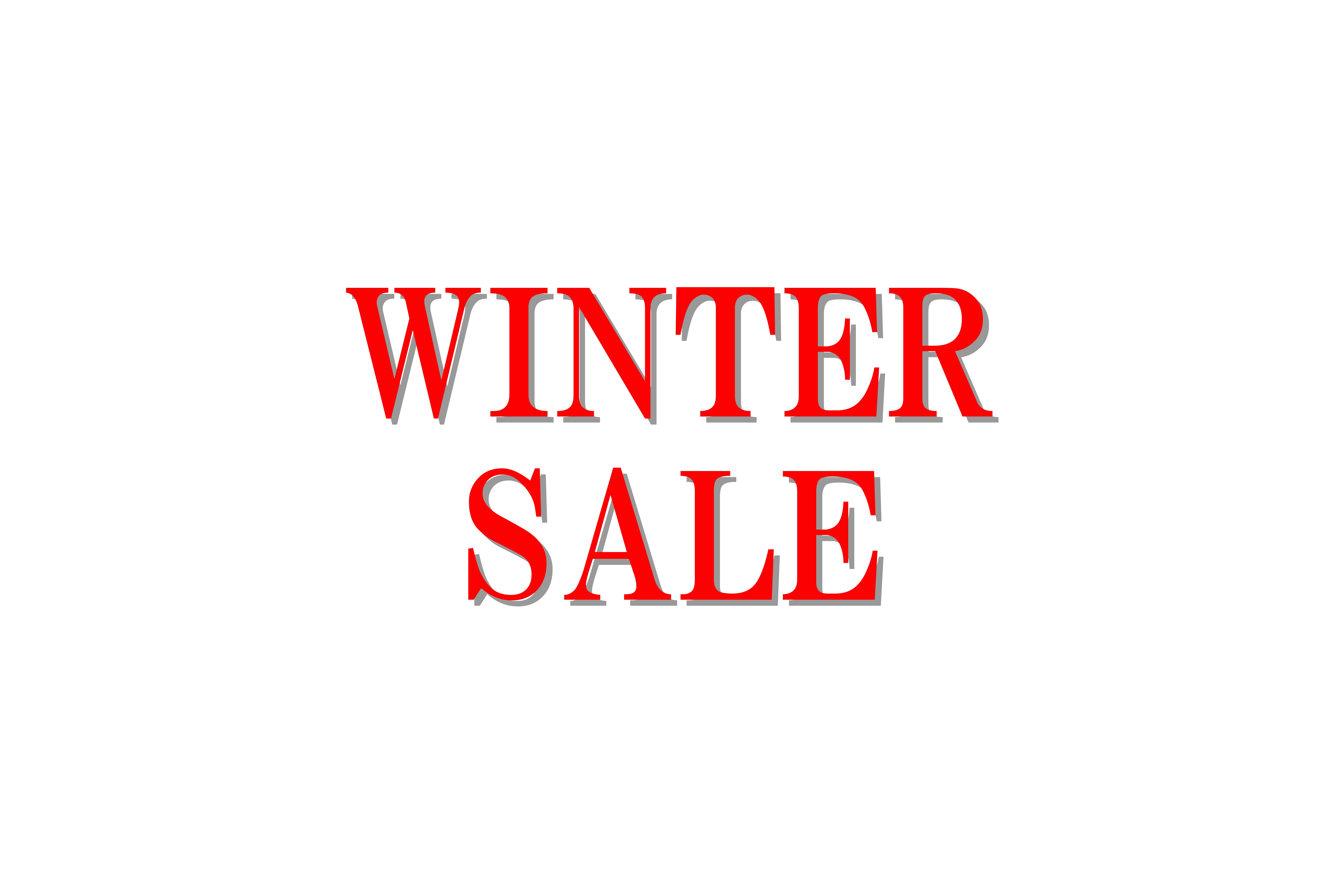 【1/24（日）19:00～START！】WINTER SALE始めます！