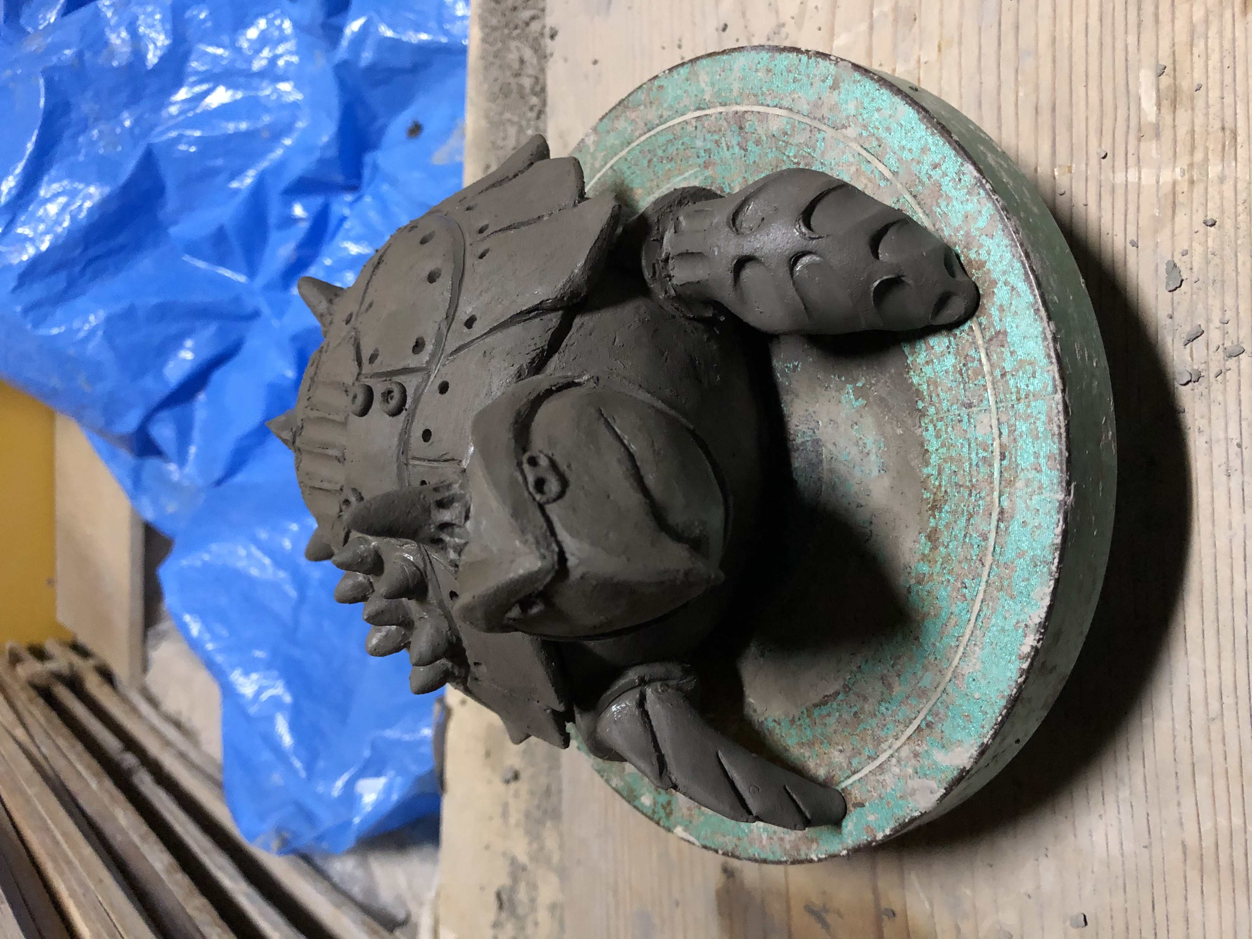 置き物作陶