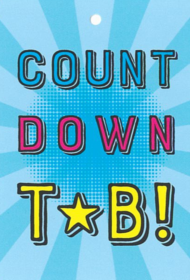 【8月7日（水）12時から！】『COUNTDOWN T☆B』のオンライン販売を開始いたしました！