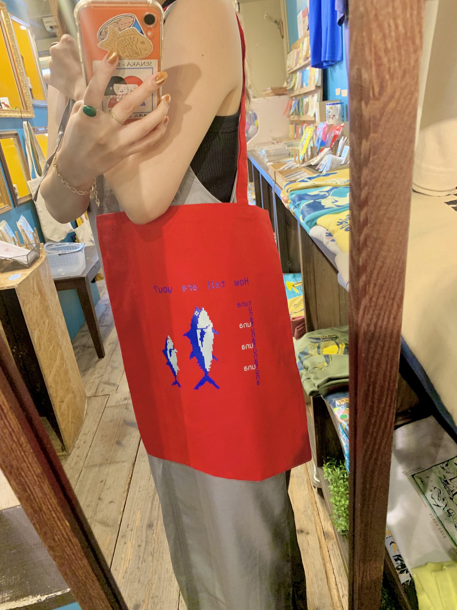 HOWHOUSE オリジナルデザイン　マグロトートバッグ、Tシャツを販売開始しました！