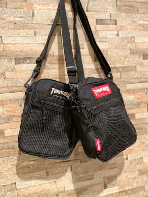 ちょっとしたお出掛けに♪THRASHERミニショルダーバッグ！