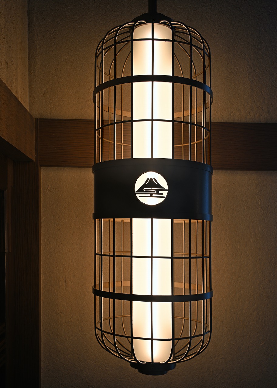 炭焼うな富士 東京オペラシティ店 特注照明