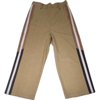 【vol.10】サイドラインワイドパンツ