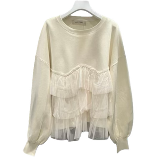 【vol.9】チュールフリルニット