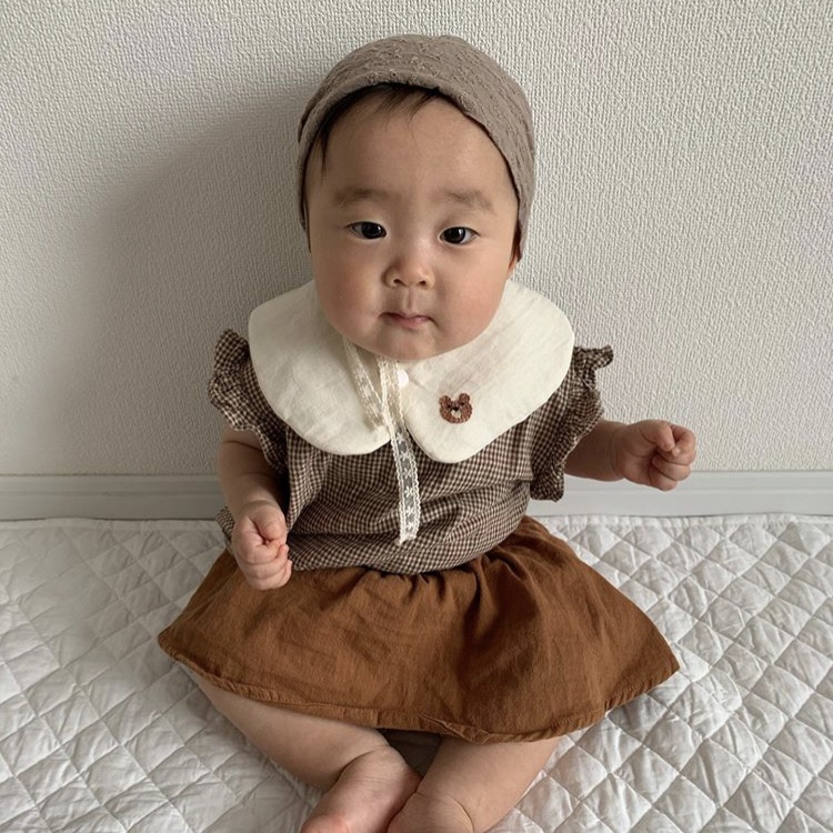 つけ襟スタイ 着用写真