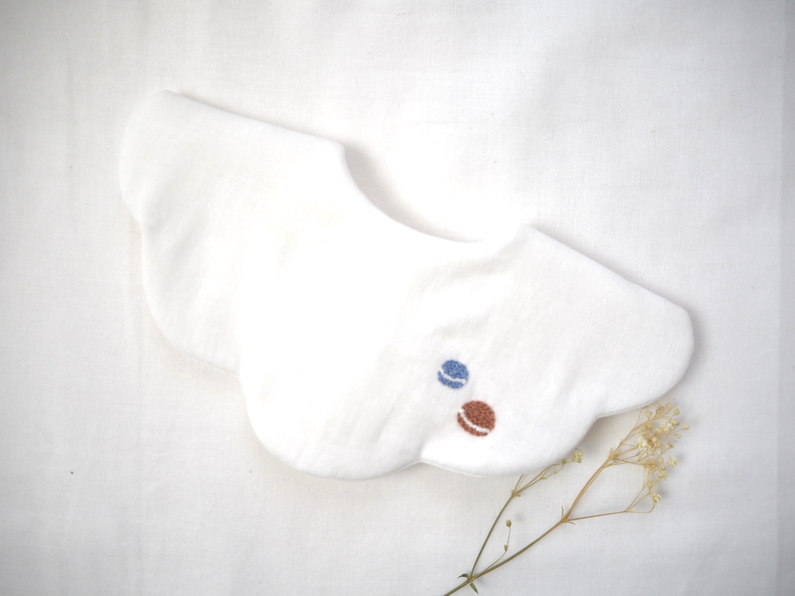 macaron刺繍スタイ