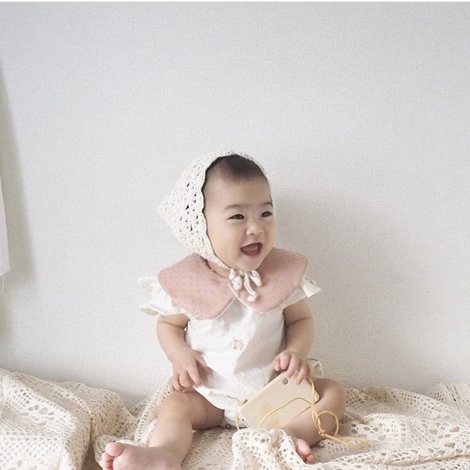 つけ襟スタイ 着用写真