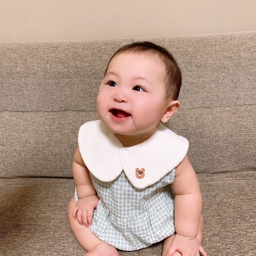 つけ襟スタイ 着用写真