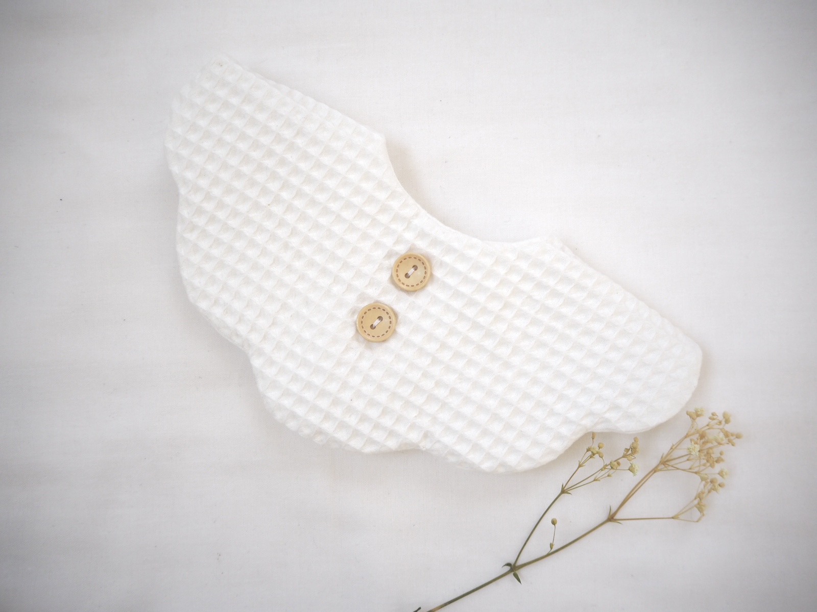 大人気ワッフルボタンスタイ 即納！