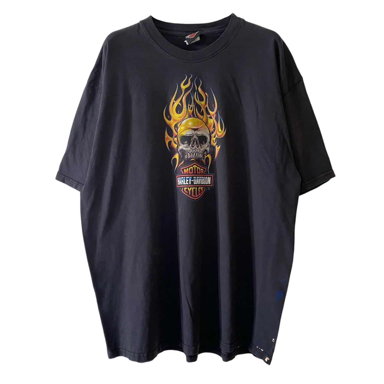 【人気】 Harley Davidson Skull Flame ヴィンテージTシャツが入荷！！