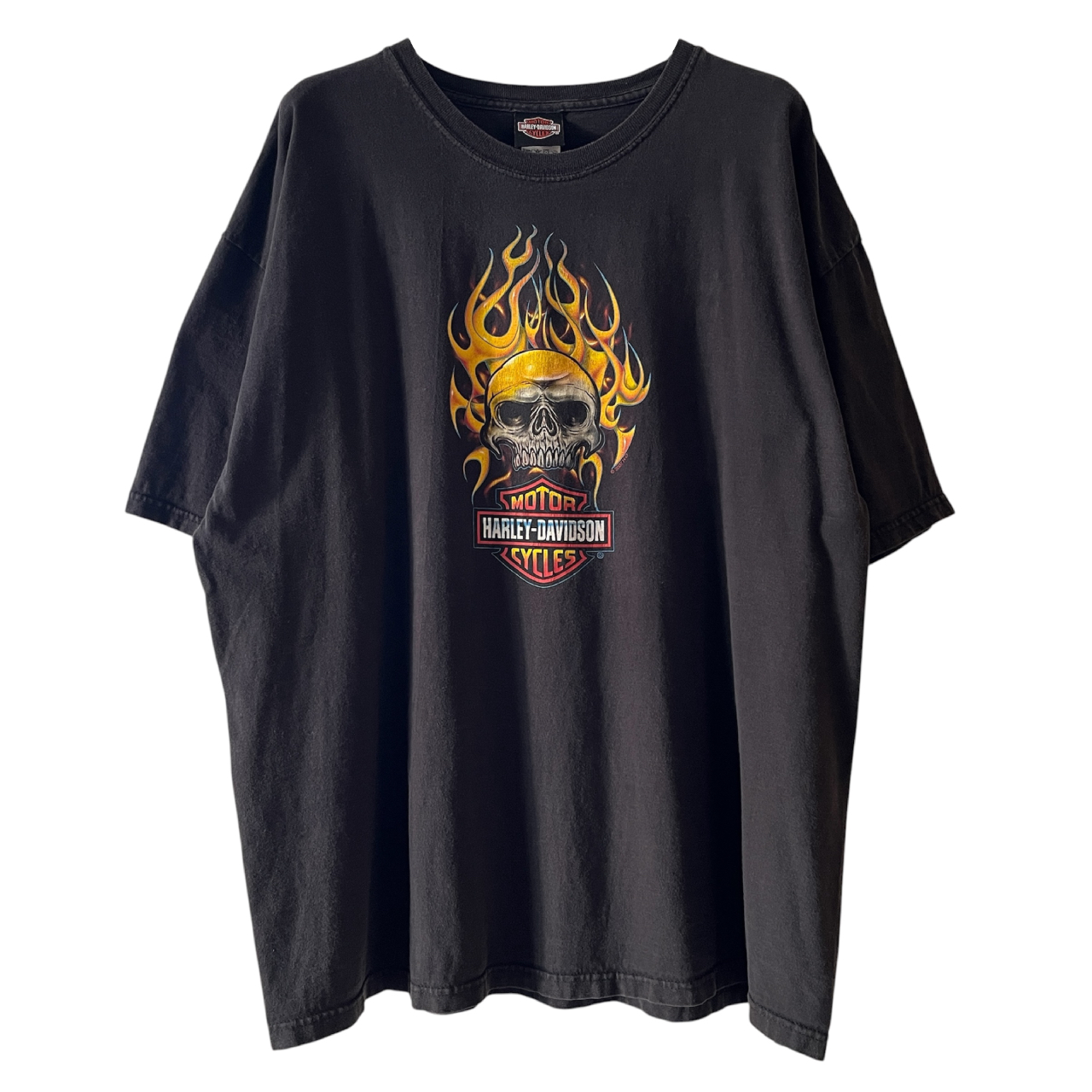 【入荷】 00s Harley Davidson Skull Flame ヴィンテージTシャツ!!