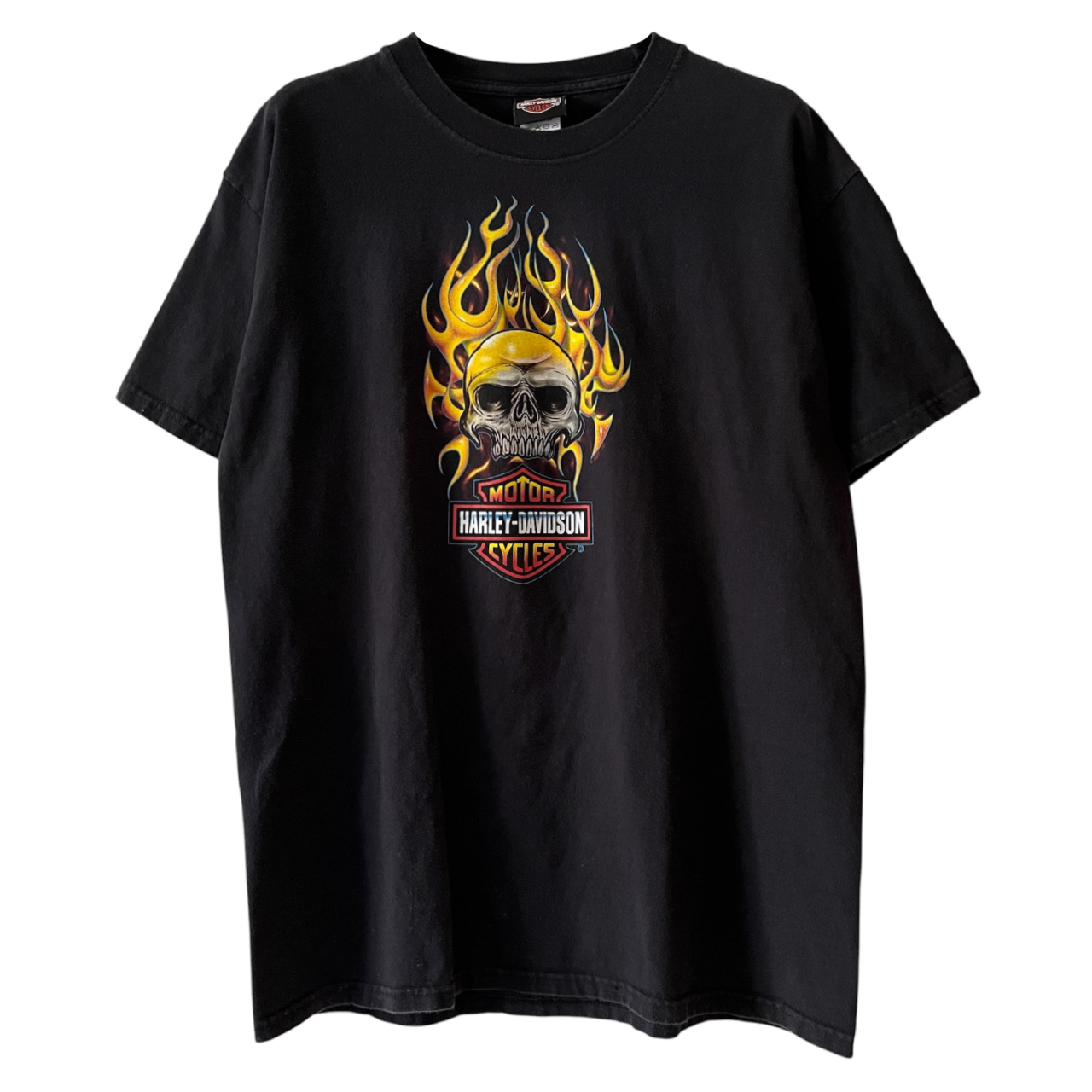 【入荷】 00s Harley Davidson Skull Flame ヴィンテージTシャツ!!