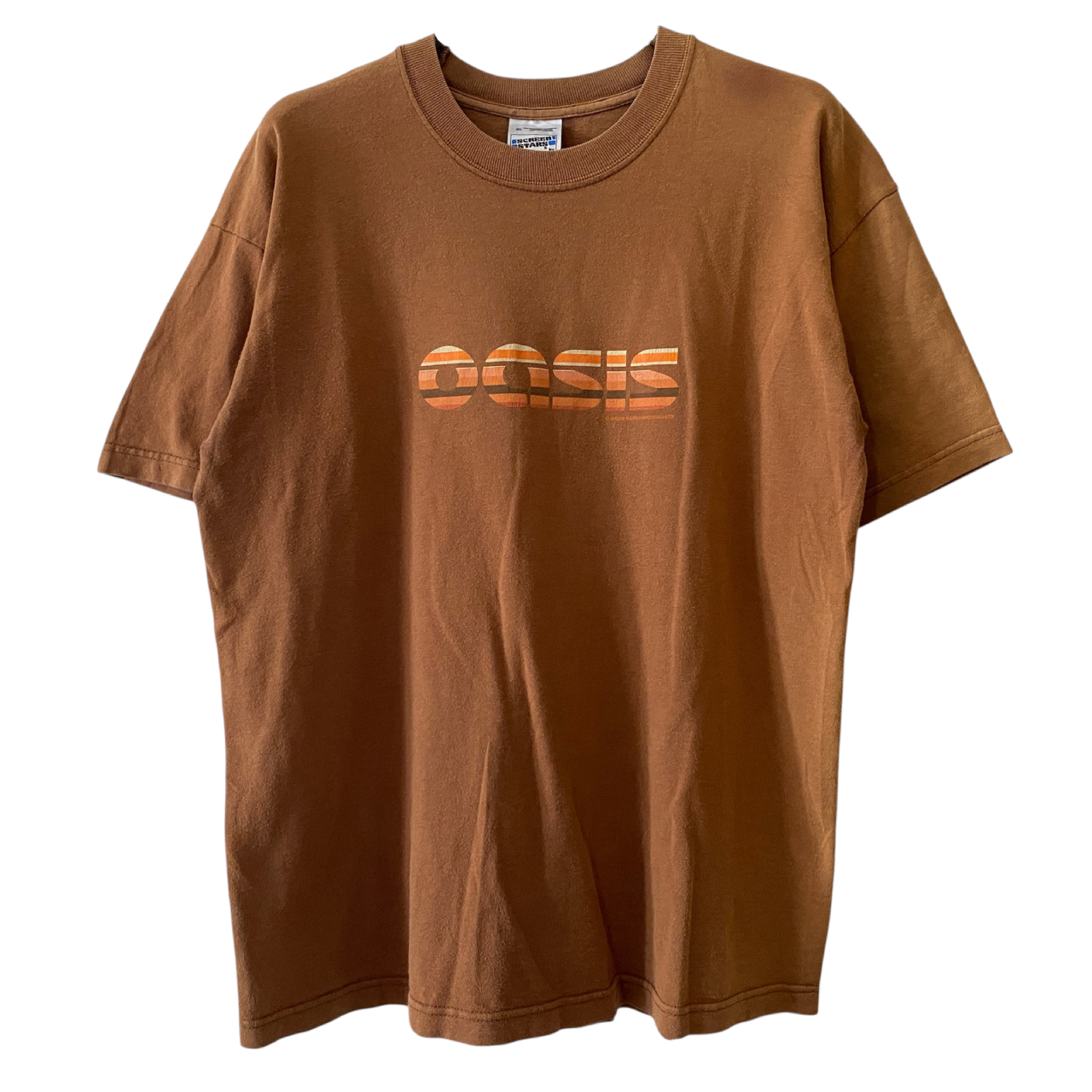 【入荷】 00s Oasis Faded Gradient Logo ヴィンテージTシャツ!!