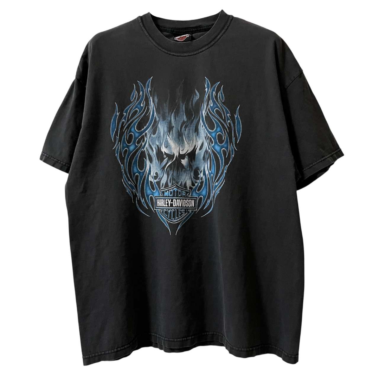 【入荷】 00s Harley Davidson Blue Flame ヴィンテージTシャツ！！