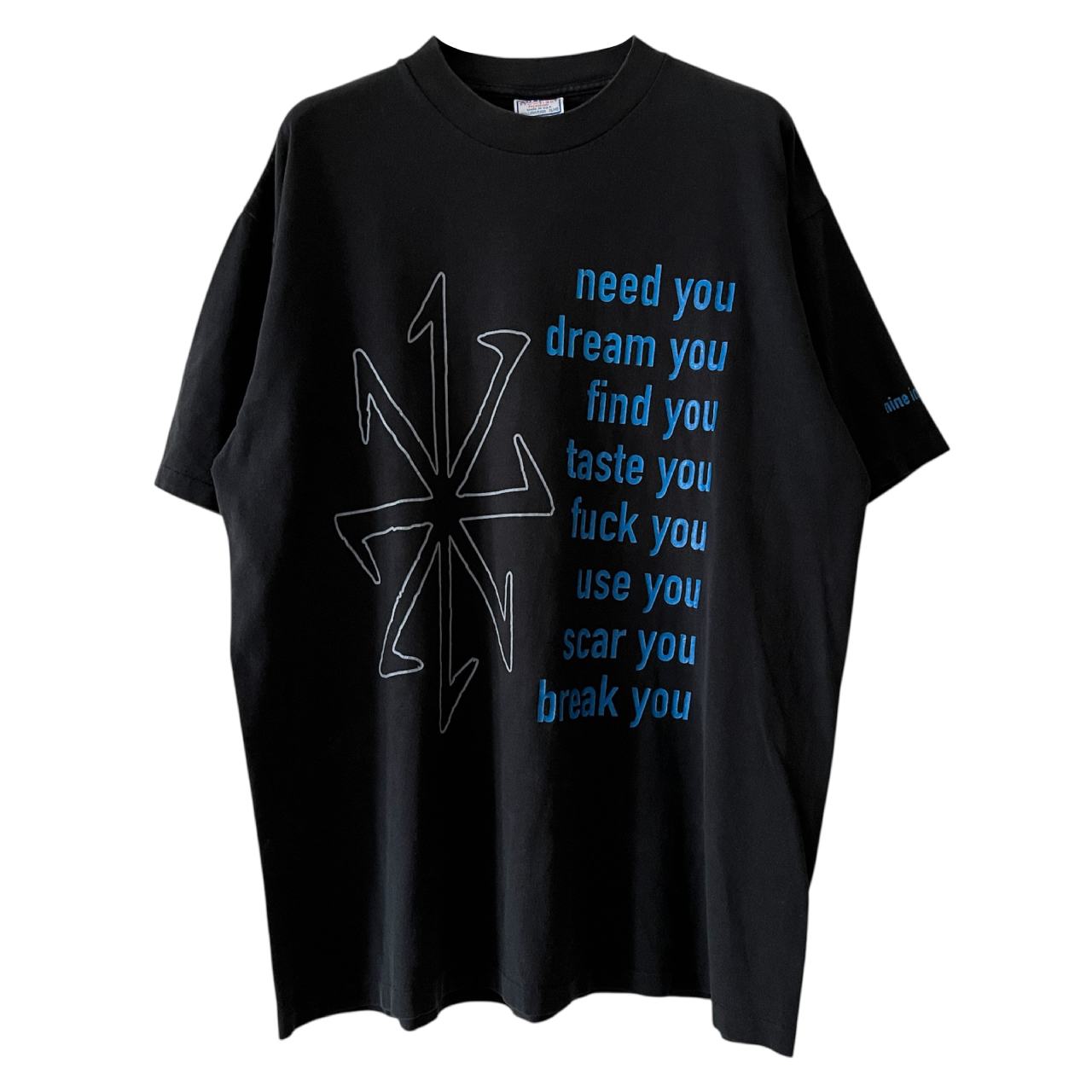 【レア】 90s Nine Inch Nails Eraser ヴィンテージTシャツが入荷！！