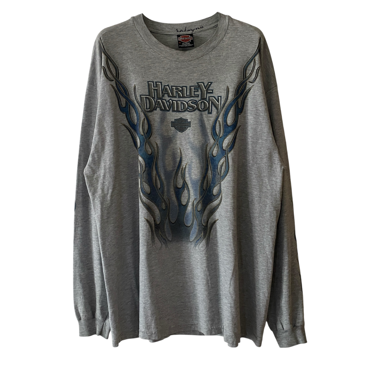 【レア】Harley Davidson Blue Flame ヴィンテージL/S Tシャツが入荷！！
