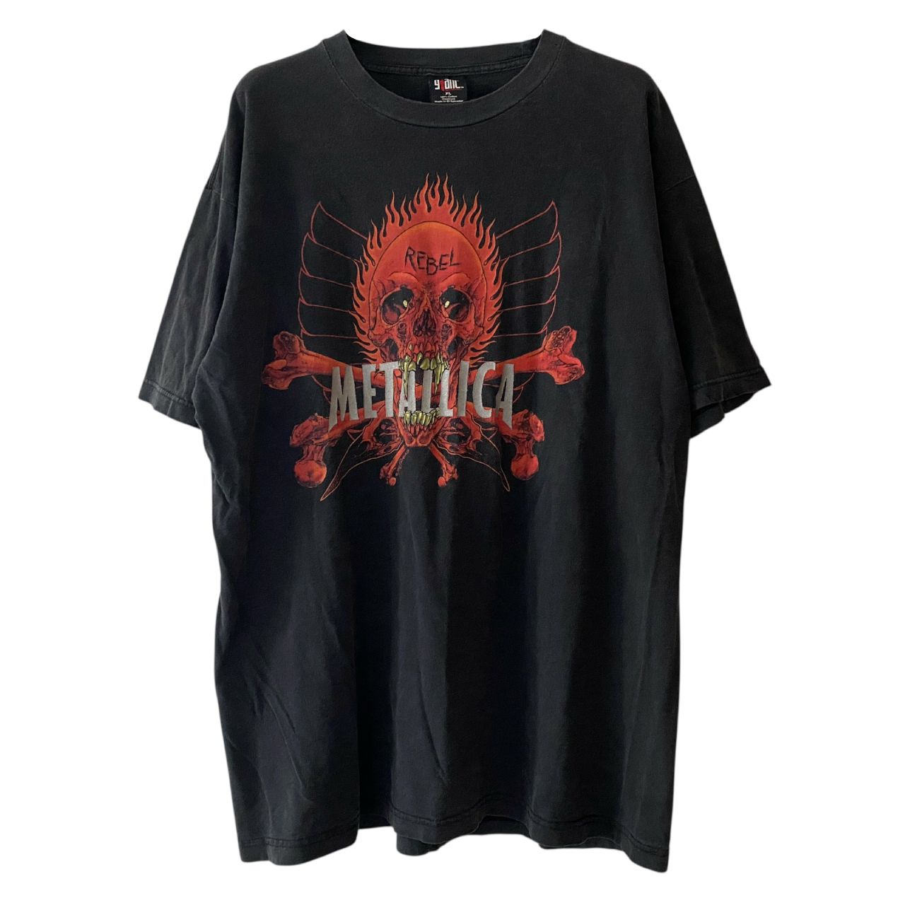 【再入荷】Pusheadデザイン 90s Metallica Rebel ヴィンテージTシャツ！！