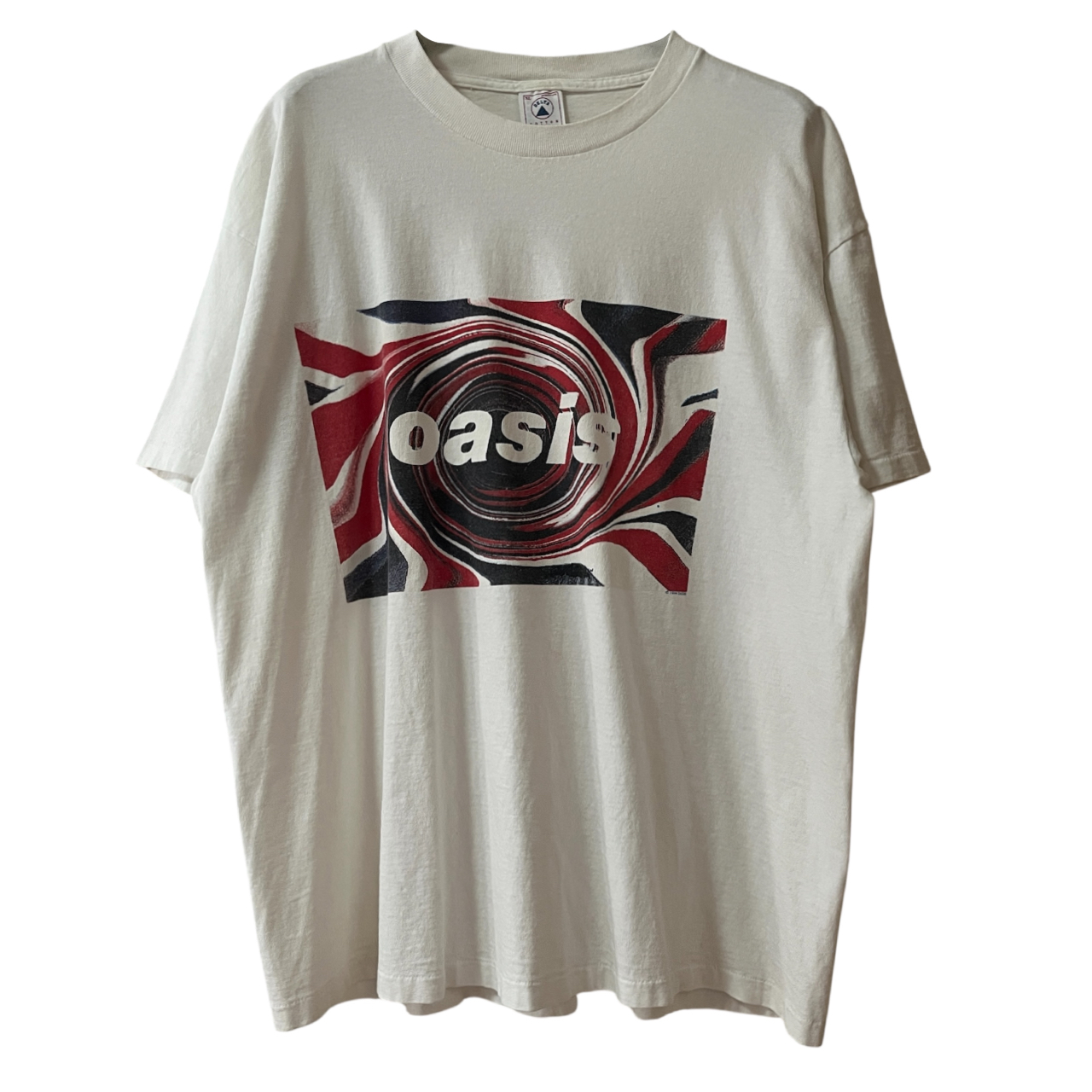 【大人気】 90s Oasis Union Jack Logo ヴィンテージTシャツが入荷！！