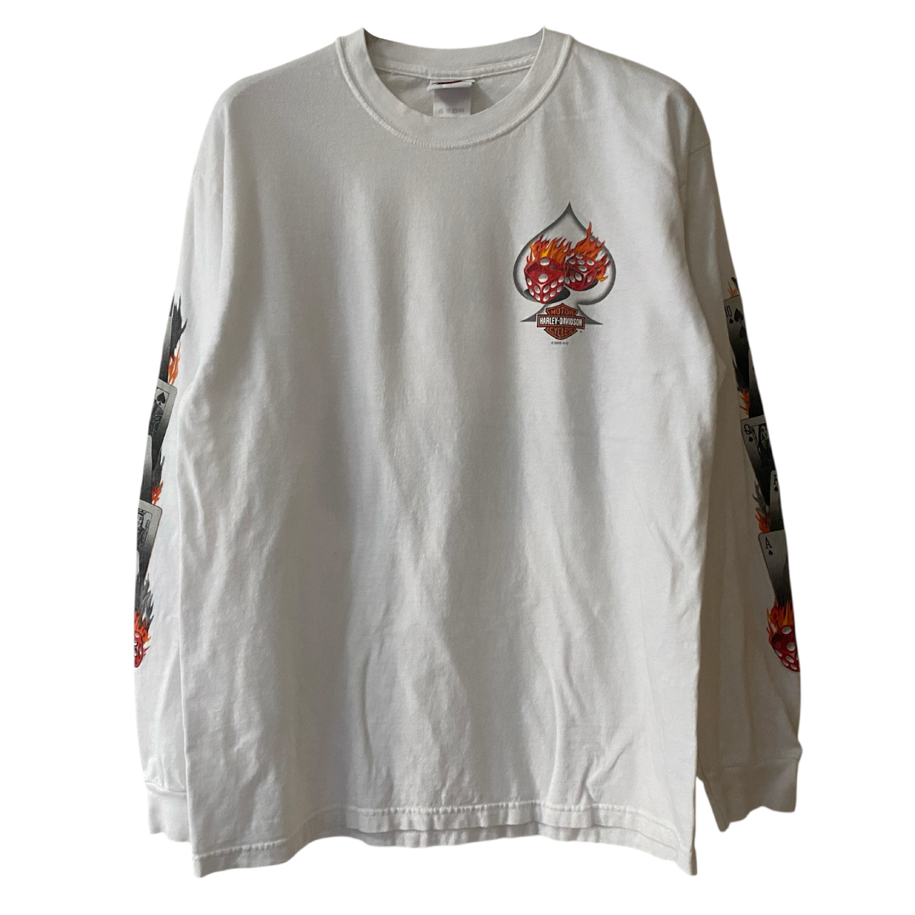 【入荷】Harley Davidson Dice Flame ヴィンテージロングスリーブTシャツ！！