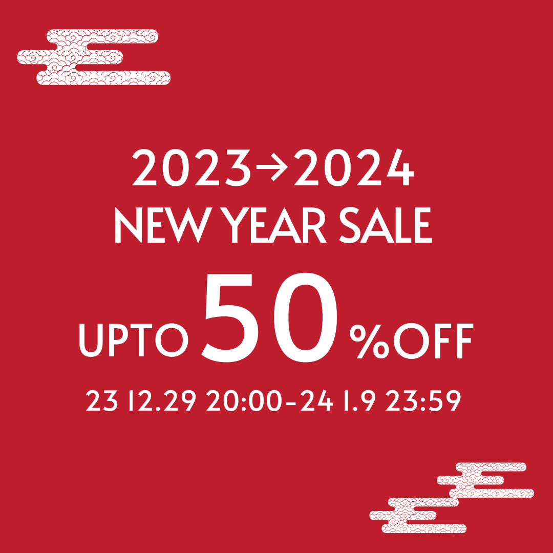 NEW YEAR SALE 最大50%OFF!!
