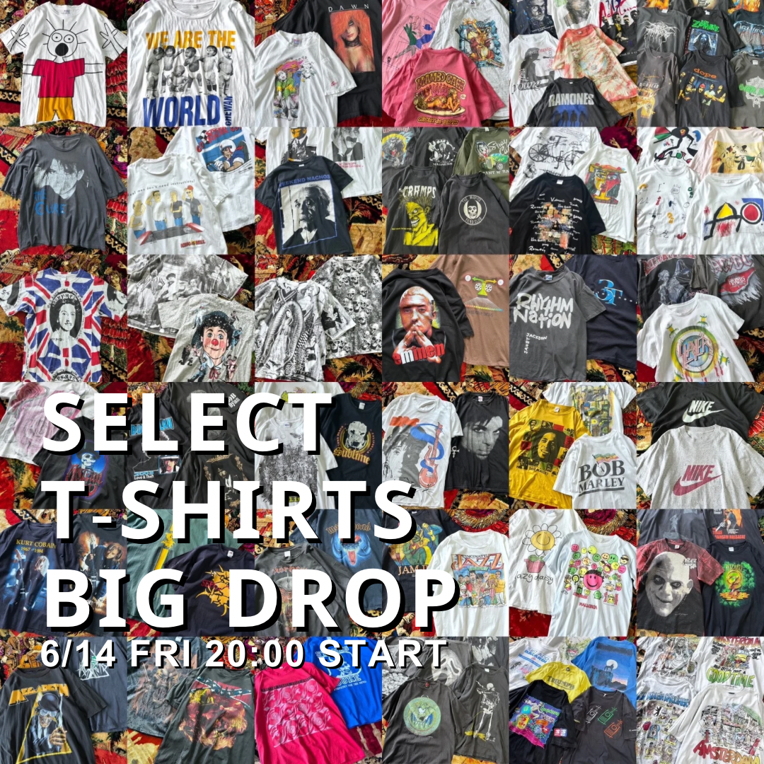 SELECT T-SHIRTS約150点大量入荷!!