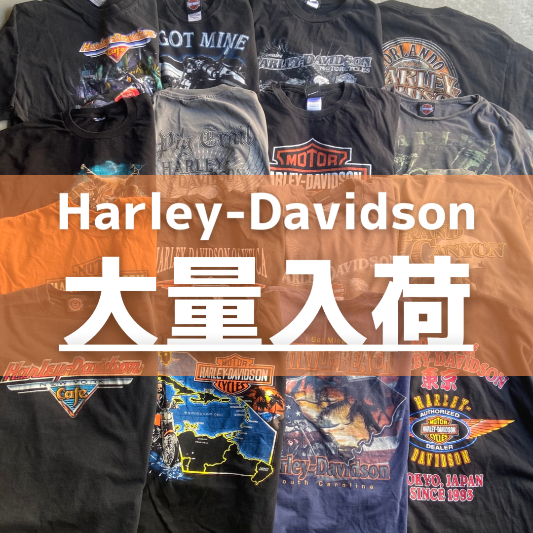 Harley-Davidson Tee 大量入荷