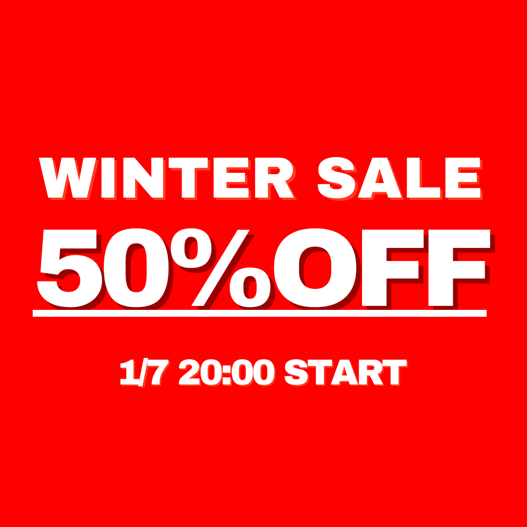 WINTER SALE 50%OFF!!!