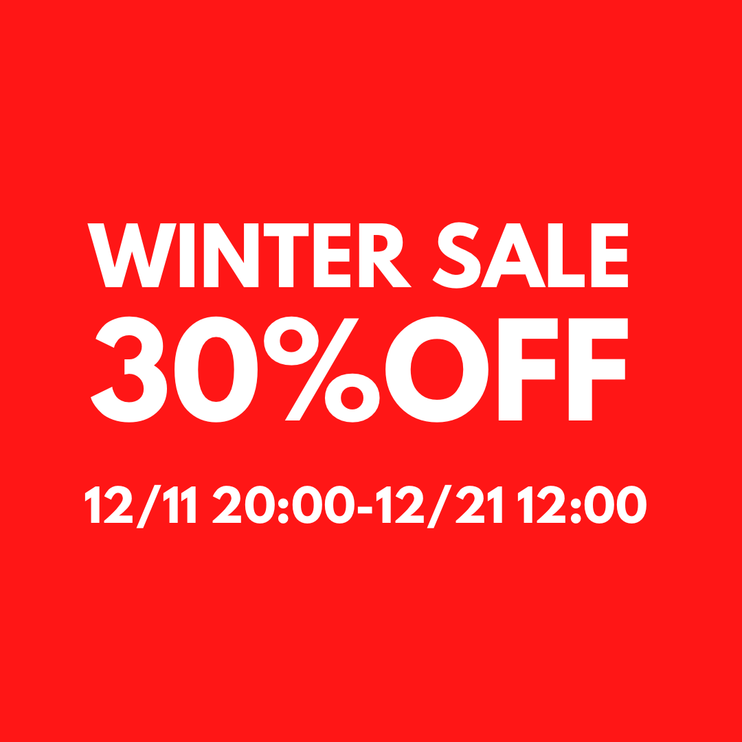 WINTER SALE30%OFF!!!